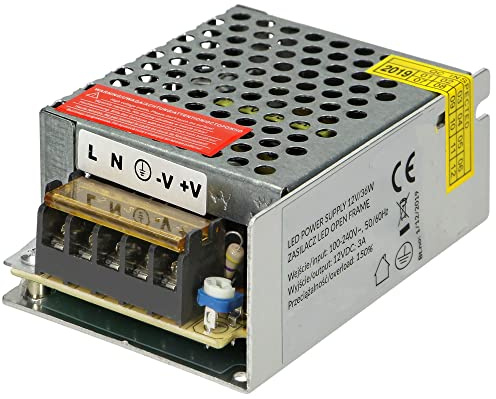 Miratic Block d'Alimentation Transformateur 90-250V >12VDC Avec Protection Contre Les Surcharges et les Courts-circuits (36)