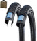 Schwalbe Marathon Plus Tour Reifen 28x2.15 | 55-622 HS619 Reflex Unplattbar [ Set 2 Stück ]