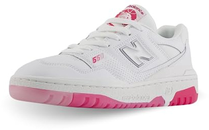 New Balance Chaussures 550 CODE GSB550KP, Blanc et rose., 38 EU