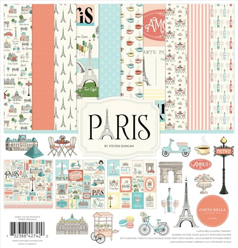 Carta Bella - Paris 12x12 Collection Kit