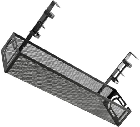 KONTONTY Soporte Cables Organizador Cables Mesa Gestión Escritorio Sin Taladros