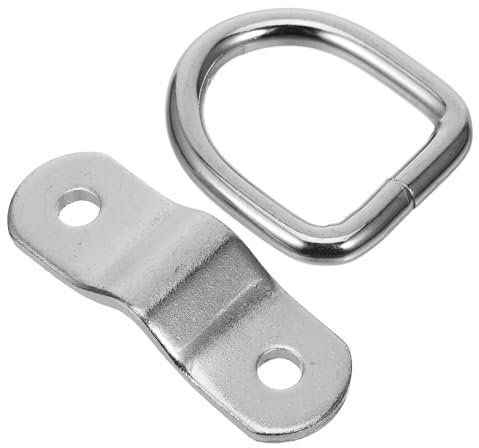 OKUMEYR Anello Di Ancoraggio Per Rimorchi Anelli d Riutilizzabili Per Carichi Pesanti Accessori Di Fissaggio Per Camion e Merci