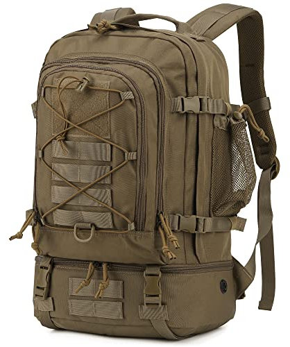 Mardingtop 28L Wanderrucksack Herren Trekkingrucksack Militär Rucksack mit Hydrationsblase für Camping Wandern Trekking Mountainering