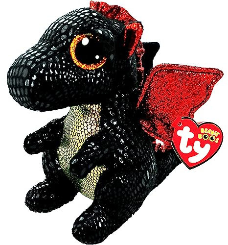 TY TY36457 Grindal Drache M/Horn - Beanie Boos Med