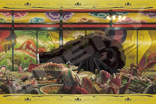 ENSKY 1000-275 1000 Stück Jigsaw Puzzle, Spirited Away After The Feast, Premium Foil Jigsaw Puzzle, When Completed, 19.7 x 29.5 inches (50 x 75 cm)