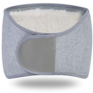 IBLUELOVER Ceinture de Soutien Lombaire Ceinture Hiver Chaude en Laine Epais Ceinture Lombaire Réchauffement Garder la Chaleur Protéger Reins Ventre Taille Ceinture Soutien pour Homme Femme Vieux