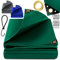 KESSER® Telone Premium con occhielli, 650 g/m² PVC impermeabile e antistrappo + 10 ganci - telone di alta qualità universale per camion, piscina, mobili da giardino - copertura, telone protettivo