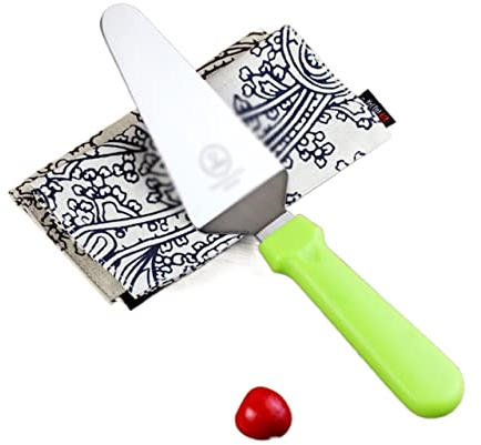 TONGDY Triangles Pizza Sever, Stainless Steel Baking Tools Pizza Cutter Shovel, for Cake, Dessert, Tart, Easy to Use and Clean