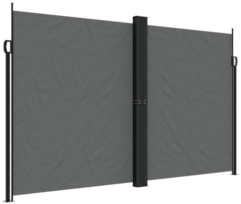 vidaXL Toldo Lateral retráctil Antracita 200x1200 cm