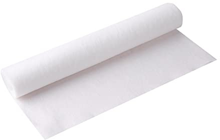 Range Hood Filter Paper 1 Roll Non-woven White Oil-proof Cover | Disposable Cuttable Sheet, Household Kitchen and Restaurant Use, Cooker Hood Grease Filters