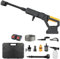 Idropulitrice Portatile a Batteria 7 in 1 Idropulitrice a Batteria con Serbatoio 21V Ricaricabile 80 Bar Idropulitrice Elettrica senza Fili Portatile per Pulizia Giardino Esterno Auto
