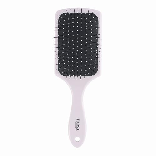 PARSA Beauty Disney Minnie Mouse inspirierte Haarbürste | Bürste mit flexiblen Pins & Kugelspitzen, sanftes Entwirren & Kopfhautmassage, Kinder & Erwachsene pflegeleicht & ergonomisch