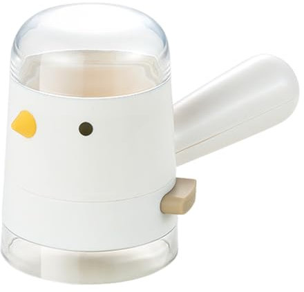 Porceosy Dispensador de sal y azúcar tipo prensa, botella mezcladora de especias de medición ajustable, recipiente de condimentos de cocina de precisión para cocinar, hornear y uso en la mesa, a