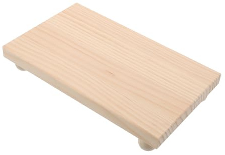 FRCOLOR Plateau De Bois Pour Organisation De Cosmétiques De Bijoux Et Décoration De Salle De Bain Avec Forme Rectangulaire