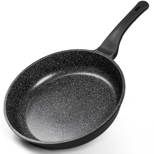 MICHELANGELO Antihaft-Bratpfanne 30cm, Induktion geeignet - Perfekt zum Braten, Schmoren & Pfannkuchen | Spülmaschinengeeignet, PFOA-frei, langlebig mit Kühlgriff