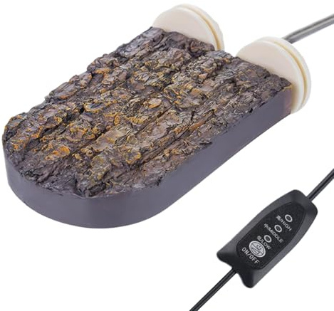 Posadero Para Jaulas De Aves | Percha Calentada Para Cacatúas Accesorios Jaulas Pájaros,Soporte Calefactor con Temperatura Ajustable para Mascotas en Invierno para Cacatúas Guacamayos Periquitos Erizo