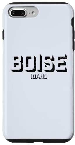 Boise Idaho - Bloc d'identification Boise Coque pour iPhone 7 Plus/8 Plus