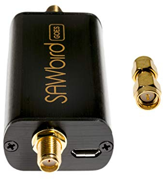 NooElec SAWbird GOES - Premium Dual Ultra-Low Noise Amplifier (LNA) & SAW Filter Module for NOAA (GOES/LRIT/HRIT/HRPT) Applications. 1688MHz Center Frequency