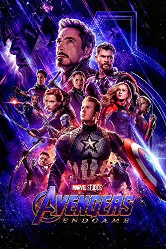 ELITEPRINT Avengers Endgame Klassisches Marvel-Film-Poster, A3, auf 250 g/m² Druckmaterial