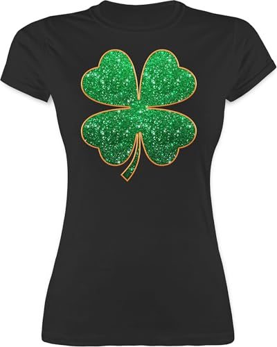 Shirtracer - Shirt Damen - St. Patricks Day - Vierblättriges Kleeblatt I Shamrock I Glücksbringer