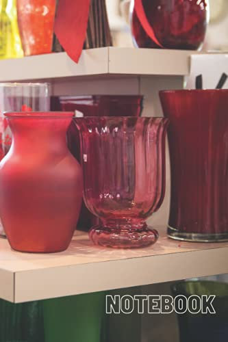 Glassware Notebook: blank lined composition journal | Glassware notebook | 100 pages