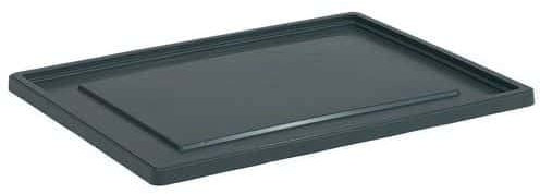 Horison Industries 10 pcs Euro box Lids for Grey Stacking Containers, Euro Container Plastic Lids, Crates Storage Boxes, Storage Boxes, Van Storage Boxes Lids, Plastic Storage Lids - 800x600mm