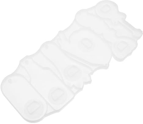 EXCEART Multi-Function Silicone Bottle Opener Mold for DIY Crafts Resin Tool for Creating Intricate Designs for Parties and Home Use