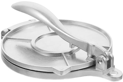 DECHOUS Prensa Para Tortillas De 20Cm Prensa Tortilladora Prensa Para Tortillas De Aluminio Prensa Para Tortillas De Harina Prensa Prensa Para Quesadillas Taquera