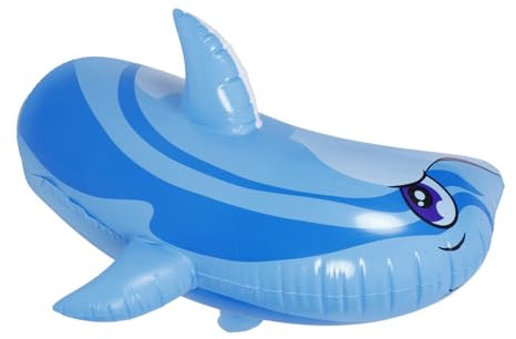 Gogogmee Aufblasbarer Delfin PVC Spielzeug Für Poolparty Kinder Strand Outdoor Schwimmspielzeug Bunt