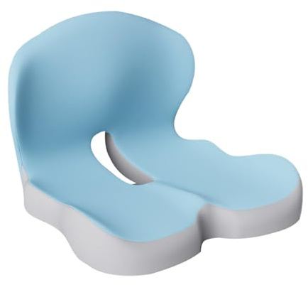 Soporte Lumbar para Asiento de recepción, Almohada Lumbar para Asiento de Silla | Almohada de Apoyo Trasero | Cojín de Respaldo Antideslizante para Silla de Oficina, Soporte Trasero ergonómico po
