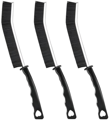 CUCM Cleaning Brush,Hard Bristle Crevice Cleaning Brush UK 3 Pcs Bathroom Crevice Gaps Brush Groove Crevice Cleaning Tool for Narrow Corners in Home Kitchen and Window Bathroom
