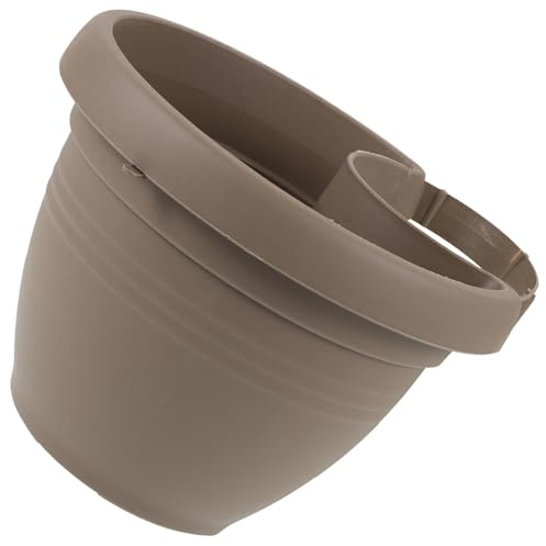 NUOBESTY Vaso da Parete Tubolare in Plastica per Piante Appeso Design Moderno ed Elegante Fioriera Sospesa per Fiori e Succulente Decorazione Salvaspazio per Interni ed Esterni Montaggio