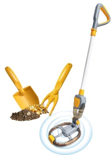 Handheld Metal Detector, Kids Treasure, 420g Search Coil with Pinpoint Accuracy, Gold Finder Detector, Metal Detectors with Adjustable Sensitivity, Treasure Hunting Detectors for Boys Girls Par