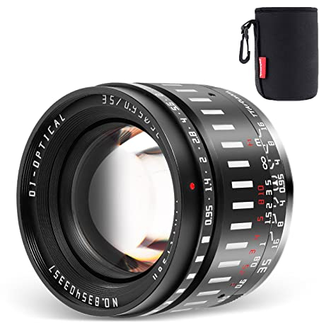 TTArtisan 35mm F0.95 Objectif Manuel à Grande Ouverture, Compatible avec Les appareils Photo Fuji X-Mount X-M2 X-E4 X-T1 X-T10 X-T2 X-T20 X-T3 X- T4 X-T100 X-T200 X-T30 X-Pro1 X-Pro2 X-Pro3 X-E1