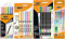 BIC Schreibwaren Set Pastell à 23: 6 Textmarker, 5 Fineliner, 6 Bleistifte, 6 Dual Tip Brush Pens, jeweils in verschiedenen Pastellfarben