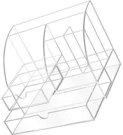 ABOOFAN Schreibtisch-organizer Aus Acryl Mit Aufbewahrungsbox Für Stifte Lippenstift Und Kleinteile Organizer Für Schreibtisch Und Kosmetik