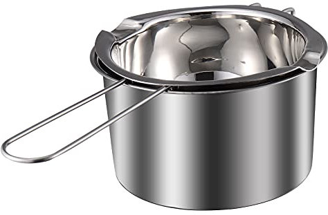 Beavorty Stainless Steel Melting Pot Double Pan for Candle Making Candy Melting