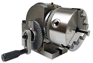 Moteur Pas à Pas Tête de Division Universelle BS-0 4 Pouces CNC Axe Rotatif 3 mâchoire 100 mm 125 mm CNC Tit-Tige for CNC Table rotative de routeur pour routeur de Tour de fraiseuse CNC