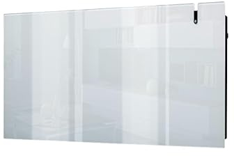 Radialight Aetheria White Glass Wifi Electric Panel Heater/Radiator, Wall Mounted + Timer. Modern, Stylish Infrared Convector Radiator (1500W)