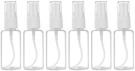 LIURFLNC 6 X 20ml Sprühflasche Klein, Spray Bottle, Kleine Sprühflasche, Kleine Sprühflaschen Zum Befüllen, Tragbar Zerstäuber Sprühflasche für Parfüms Wasser Alkohol