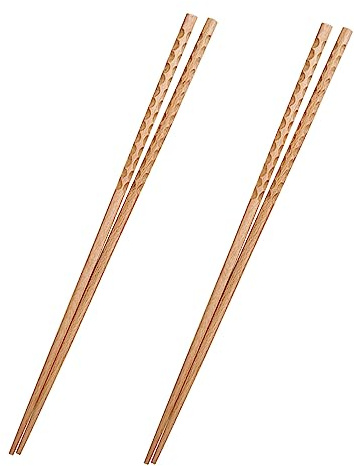 OKUMEYR Palillos Largos De Madera Para Cocinar 16.53 in 6 Pares Palillos Para Olla Caliente Y Freír Fideos Utensilio Para Cocina Hogar Y Restaurante