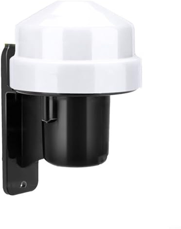 GLFLOW Automatic Dusk Dawn Switching Mechanism Featuring an IP44 Rated Photocell Sensor for Outdoors