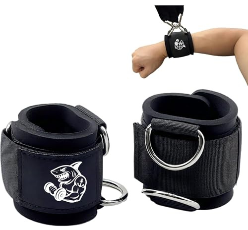 Gymremskiva Armband. Pulley Armband anpassade för kondition och styrketräning. Handled Med Gym Triceps och Karbinhakar För Triceps Gym Shoulder Triceps
