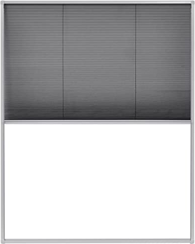 vidaXL Insektenschutz Dachfenster Alurahmen 80x100cm Plissee Fliegengitter
