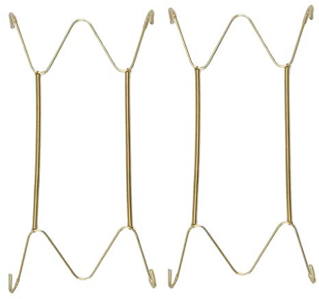 LOVIVER Tellerhalter Telleraufhänger Tellerspirale Wandtellerhalter Tellerwandhalter für, 6 Zoll
