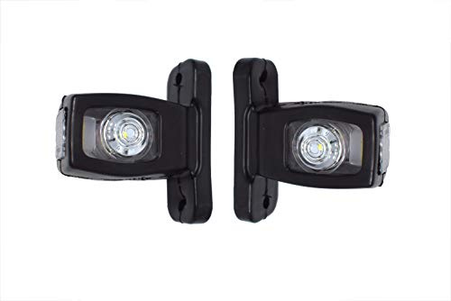 Promo Link 2 x 12V/24V LED Begrenzungsleuchten Positionsleuchten Kurz Anhänger Seitenmarkierungsleuchten