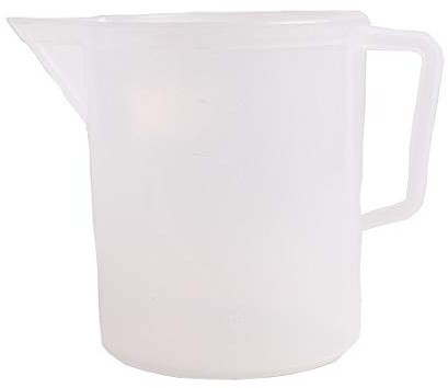 Messbecher aus Kunststoff fuer Lebensmittel 3 Liter