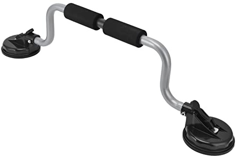 Fishawk Kajak-Rollenlader, Kanu-Trolley-Ladehilfe, Dachträger mit Saugnäpfen, Verstellbare Winkel, Boot-Kajak-Rollenhilfe, Leistungsstarker Saugnapfhalter für die Auto-SUV-Montage(Silber)