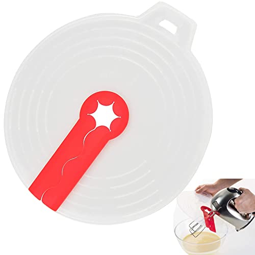 Antispruzzo per Cottura Coperchi Coperchio, della Ciotola delle Uova Copertura antispruzzo, Coperchi Protettivo Antispruzzo Uova Schermo, Antispruzzo per Sbattere Uova E Panna da Montare