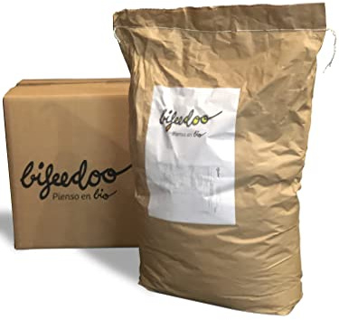 Pienso Conejos´ECOLÓGICO en Crecimiento 20 kg – Comida Natural y Equilibrada – Alimentación Completa para Conejos Jóvenes – Rico en Fibra, Proteínas y Nutrientes Esenciales